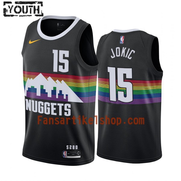 NBA Denver Nuggets Trikot Nikola Jokic 15 Nike 2019-2020 City Edition Swingman - Kinder NBA Denver Nuggets Trikot Nikola Jokic 15 Nike 2019-2020 City Edition Swingman - Kinder